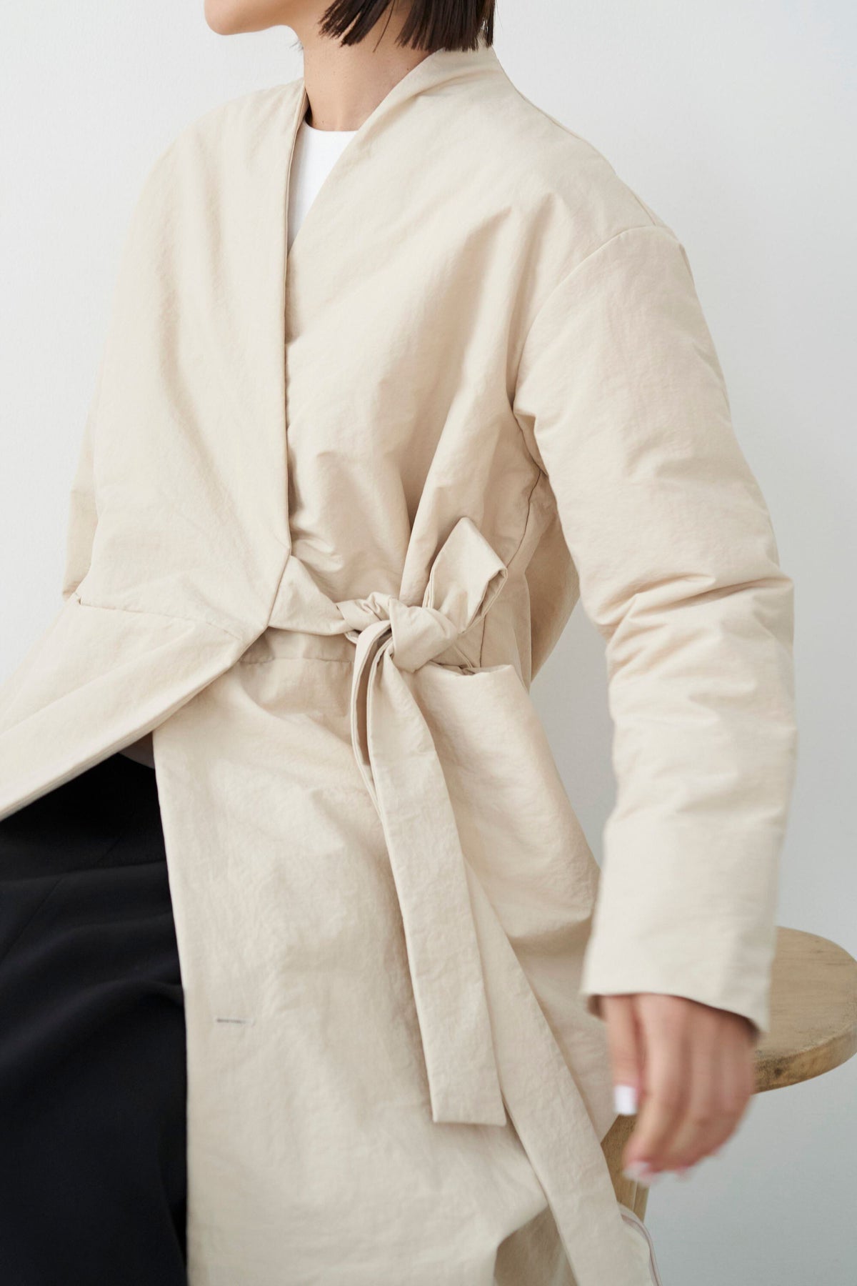 Padded Coat - OFF WHITE