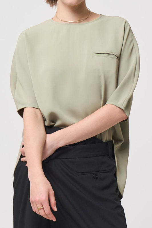 Short Sleeves TOPS - SAGE