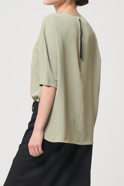 Short Sleeves TOPS - SAGE