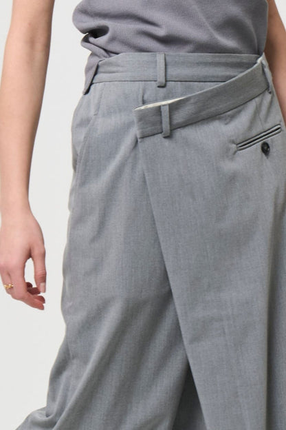 Odd Long Skirt - GRAY