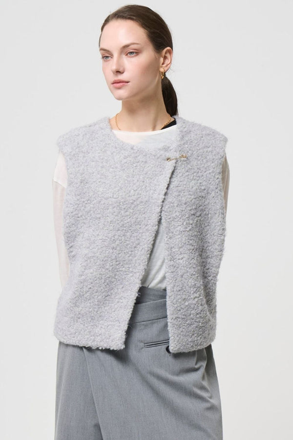 2way Boa Gilet - GRAY