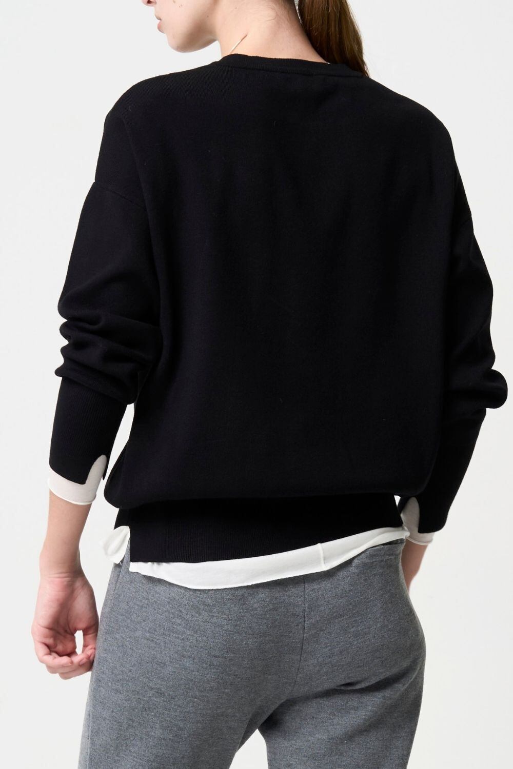 再入荷 Smooth Island Knit - BLACK
