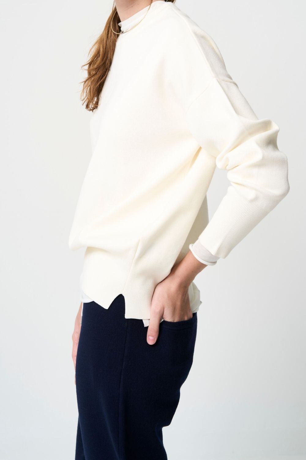 Smooth Island Knit - WHITE