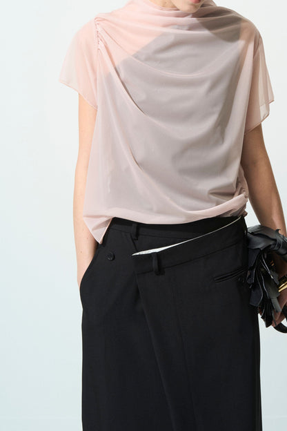 Odd Long Skirt - BLACK