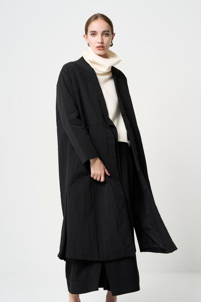 Padded Coat - BLACK