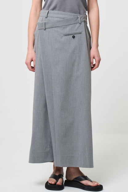 Odd Long Skirt - GRAY