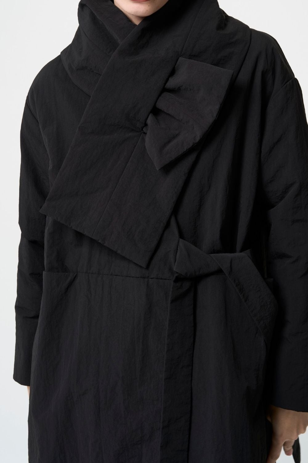 Padded Coat - BLACK