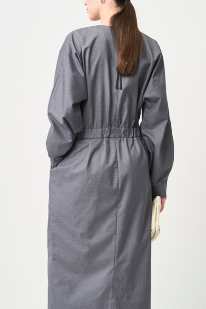 Rhombus Cocoon One piece - GRAY