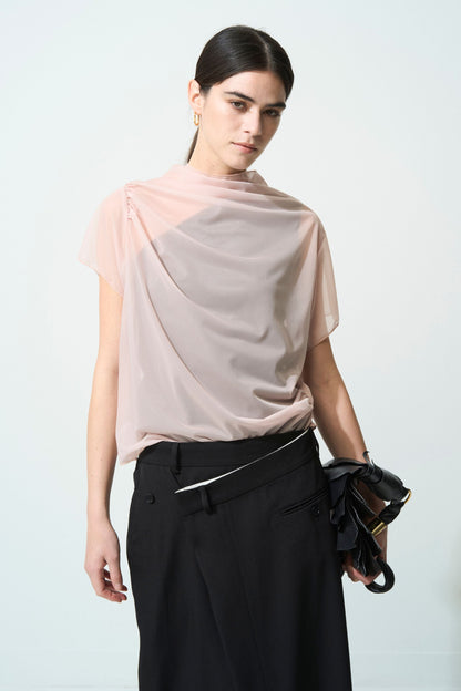Minimal Shoulder Cut sew - BROWN